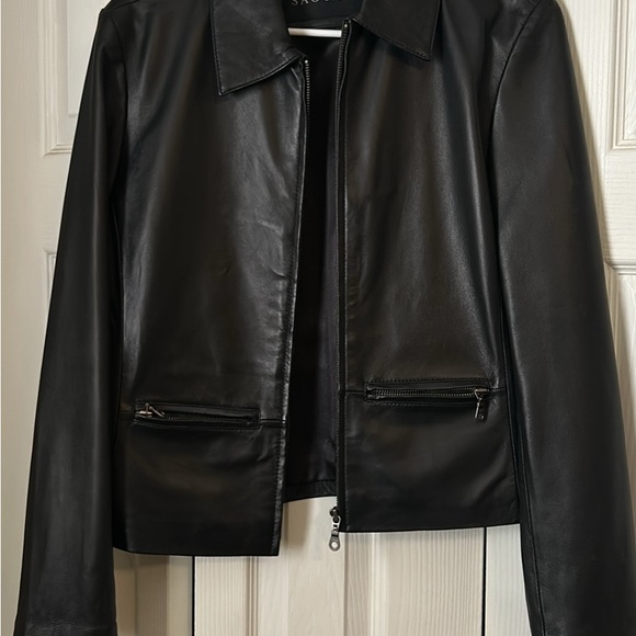 Black Leather Jacket - Picture 1 of 1